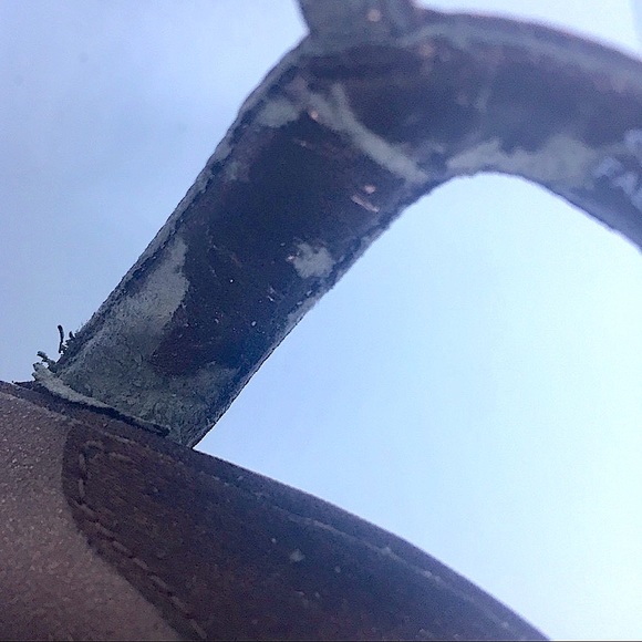 Copper Shimmer Strappy Platform Peep-Toe Heels - Chinese Laundry - Picture 6 of 8